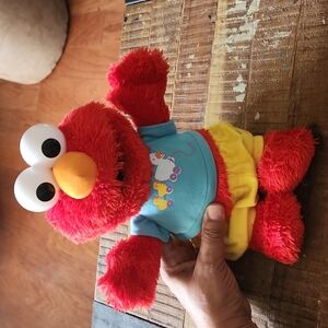 Elmo talking toy.